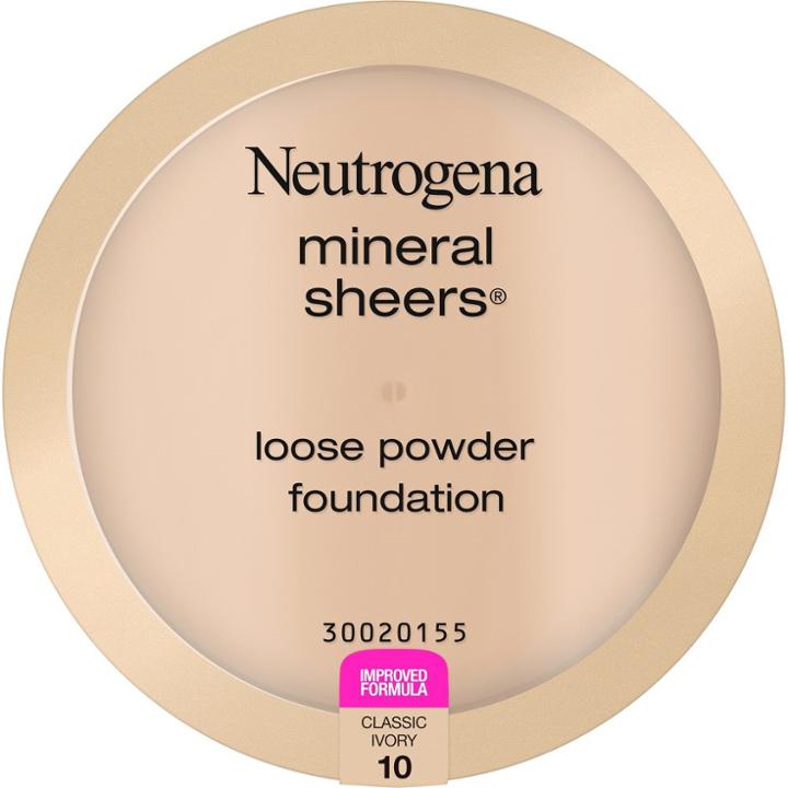 Neutrogena Mineral Sheers Loose Powder - 10 Classic Ivory,