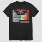 Men's Star Wars Darth Vader Periodic Table Of Elements Short Sleeve Graphic T-shirt - Black