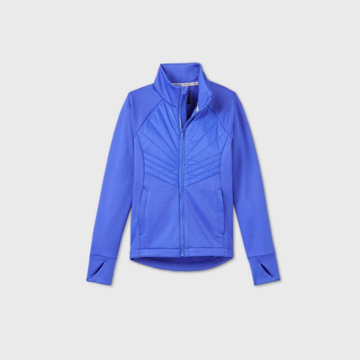 Girls' Hybrid Jacket - All In Motion Purple