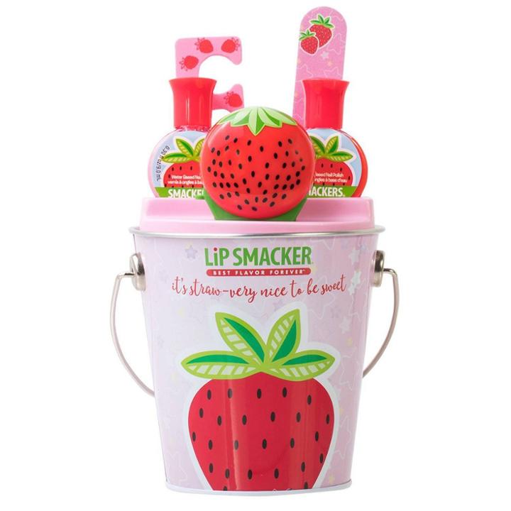 Lip Smackers Pamper Me Collection Strawberry 5ct,