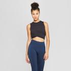 Women's Twist Front Tank Top - Joylab Black