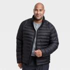 Men's Packable Down Puffer Jacket - All In Motion Black