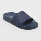 Boys' Nikko Slide Sandals - Cat & Jack Navy S, Size: