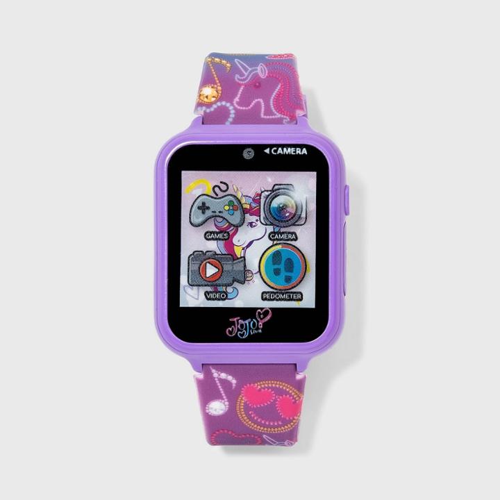 Nickelodeon Girls' Jojo Siwa Interactive Watch - Purple