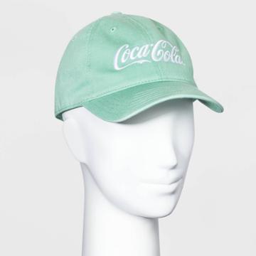 Women's Coca-cola Baseball Hat - Green