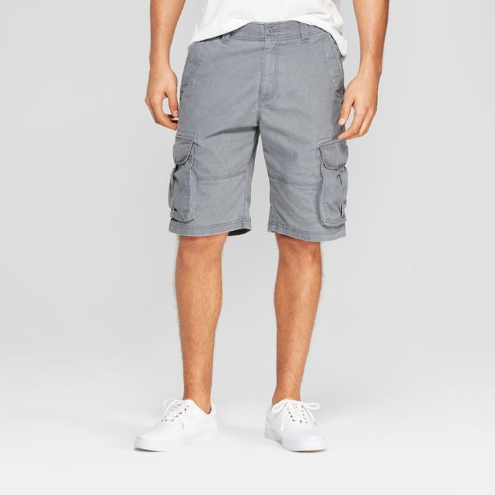 Men's 11 Cargo Shorts - Goodfellow & Co Gray