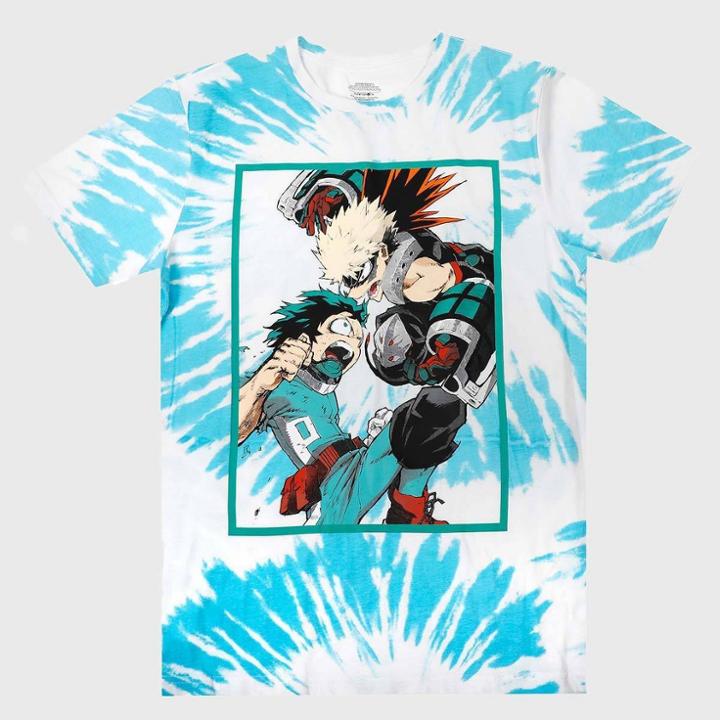 Men's My Hero Academia Short Sleeve Graphic T-shirt - Green