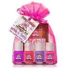 Piggy Paint Nail Polish Set - Swirls & Twirls - 4pk/0.25 Fl Oz Each +