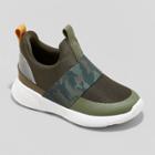 Toddler Gray Slip-on Apparel Sneakers - Cat & Jack Camo