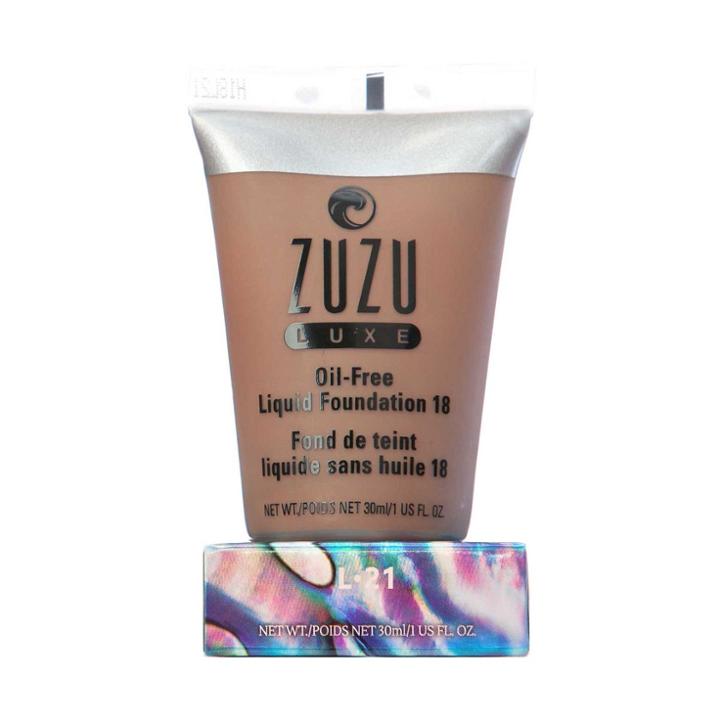 Zuzu Luxe Oil-free Liquid Foundation L21 - 1 Fl Oz, Adult Unisex