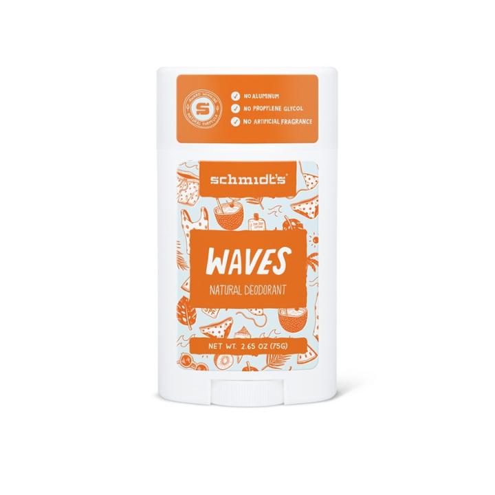 Schmidt's Waves Scented Deodorant For Teens