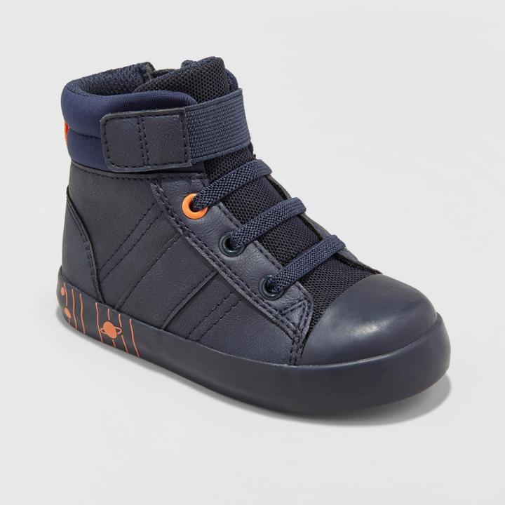 Toddler Boys' Ayden Casual Sneakers - Cat & Jack Navy