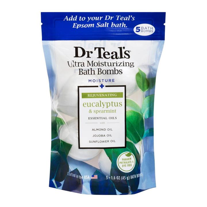 Dr Teal's Rejuvenating Eucalyptus & Spearmint Ultra Moisturizing Bath Bomb