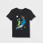 Boys' Alien Graphic Short Sleeve T-shirt - Cat & Jack Charcoal Heather