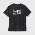 Shinsung Tongsang Men's Short Sleeve Daddin' Graphic T-shirt - Black