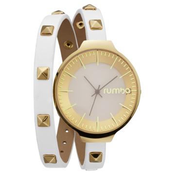 Women's Rumbatime Orchard Double Wrap Watch - White