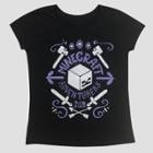 Minecraft Adventures Club Girls' T-shirt By Jinx - Black -