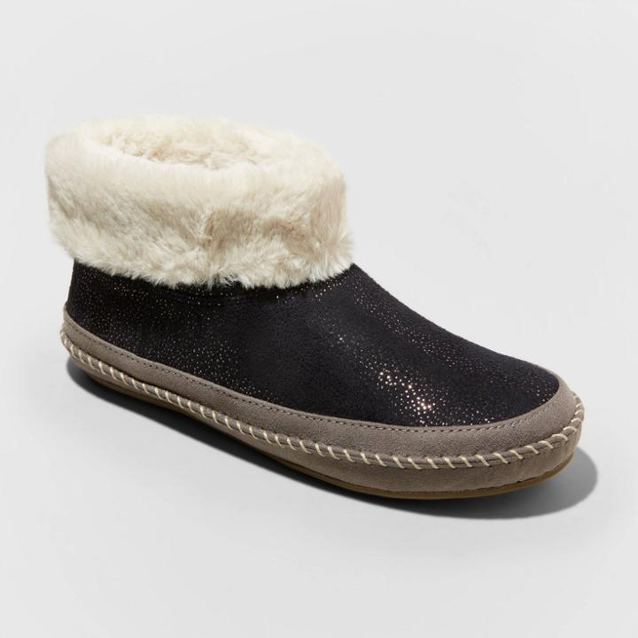 Women's Dixie Slipper Boots - Stars Above Black