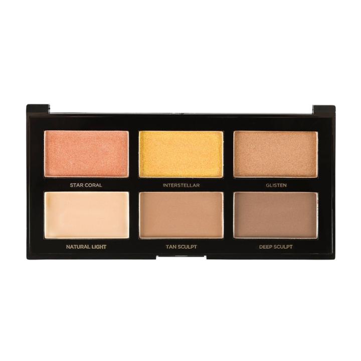 Profusion Cosmetics Highlight & Contour Palette Ii