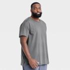 Men's Big & Tall Short Sleeve Performance T-shirt - All In Motion Gray