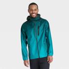 Men's Waterproof Shell Jacket - All In Motion Teal
