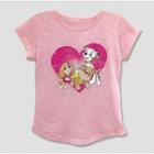 Toddler Girls' Paw Patrol Short Sleeve T-shirt - Pink