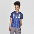 Umbro Boys' Usa Soccer Jersey - Navy Blue