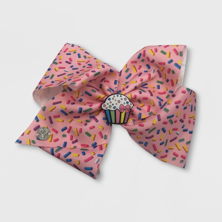 Nickelodeon Girls' Jojo Siwa Cupcake Scented Bow Hair Clip,