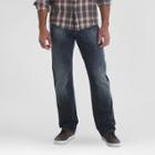 Wrangler Men's Straight Fit Jeans With Flex - Dark