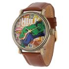 Men's Marvel Hulk Vintage Antique With Alloy Case - Brown