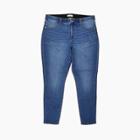 Women's Plus Size Mid-rise Skinny Jeans - Ava & Viv Light Wash 30w,