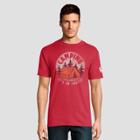 Hanes Men's Short Sleeve National Parks Camping - It's In Tents Graphic T-shirt - Red