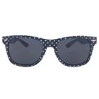 Fantas-eyes, Inc. Women's Polka Dot Surf Sunglasses - Black/white