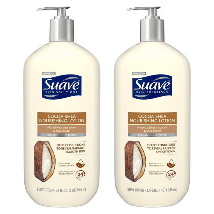 Suave Body Lotion - Cocoa Butter And Shea