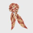 Plaid Jumbo Scarf Twister - Wild Fable Orange