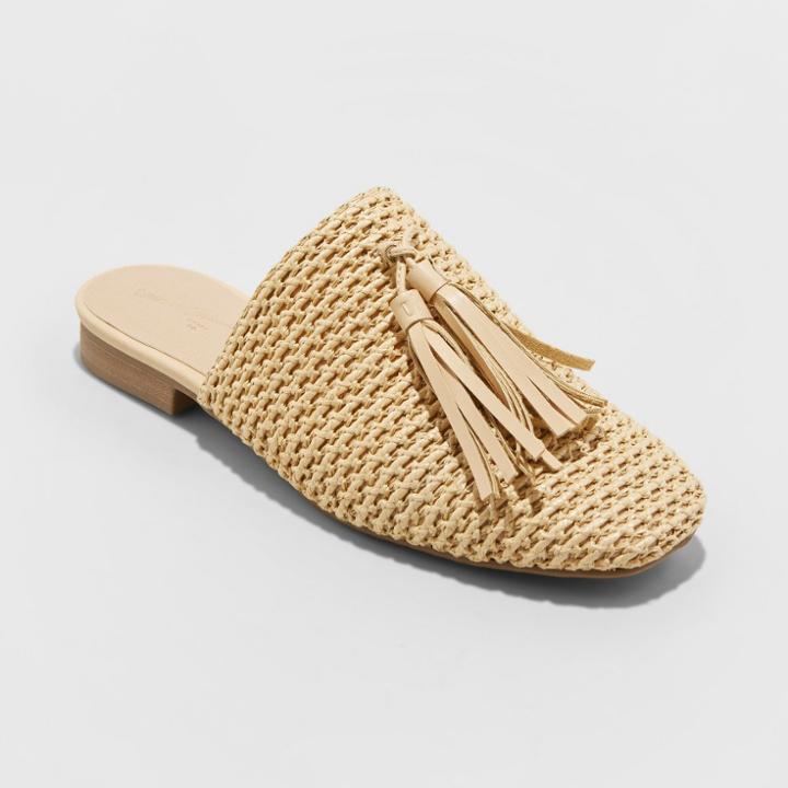 Women's Esther Mules - Universal Thread Tan