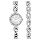 Women's Armitron Swarovski Crystal Accented Watch And Bracelet