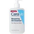Cerave Fragrance-free Face Renewing Sa Face Wash