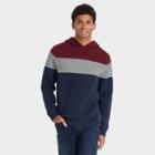 Men's Regular Fit Hooded Pullover Sweater - Goodfellow & Co Xavier Navy