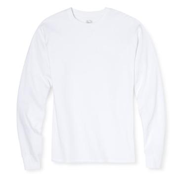 Fruit Of The Loom Select Men's Fruit Of The Loom Long Sleeve T-shirts White -m,