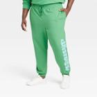 No Brand Black History Month Men's Plus Size Limitless Mid-rise Athletic Jogger Pants - Green