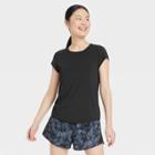 Women's Sprint Free Run Short Sleeve T-shirt - All In Motion Black