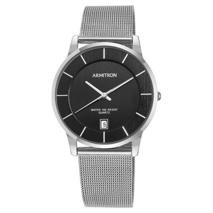 Target Armitron Men's Mesh Bracelet Watch - Silver,