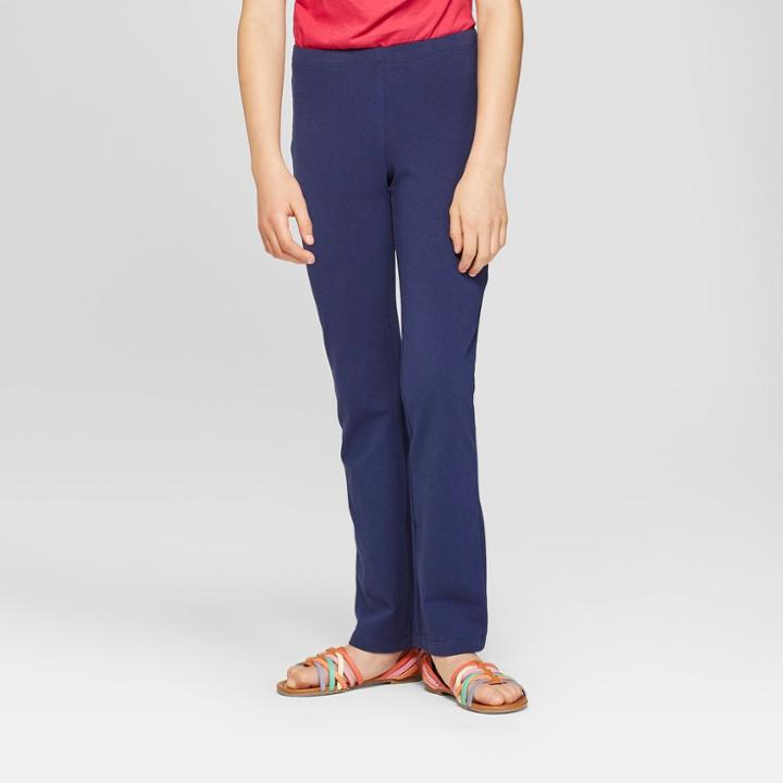 Girls' Bootcut Leggings - Cat & Jack Nightfall Blue