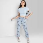 Women's Short Sleeve Cropped T-shirt - Wild Fable