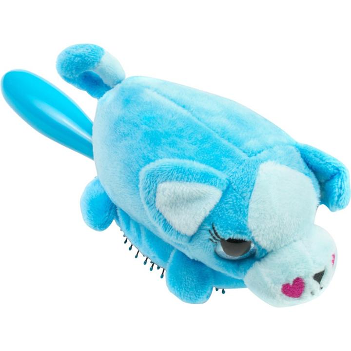 Wet Brush Detangler Plush Puppy Hair Brush - Blue