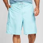 Men's Big & Tall 9 Board Shorts Shortsshorts - Goodfellow & Co 5xb Aqua Bead, Blue