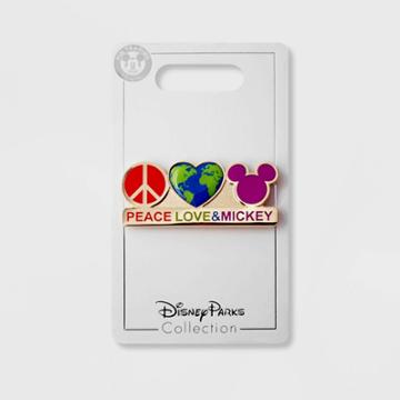 Kids' Disney Peace Love & Mickey Pin - Disney