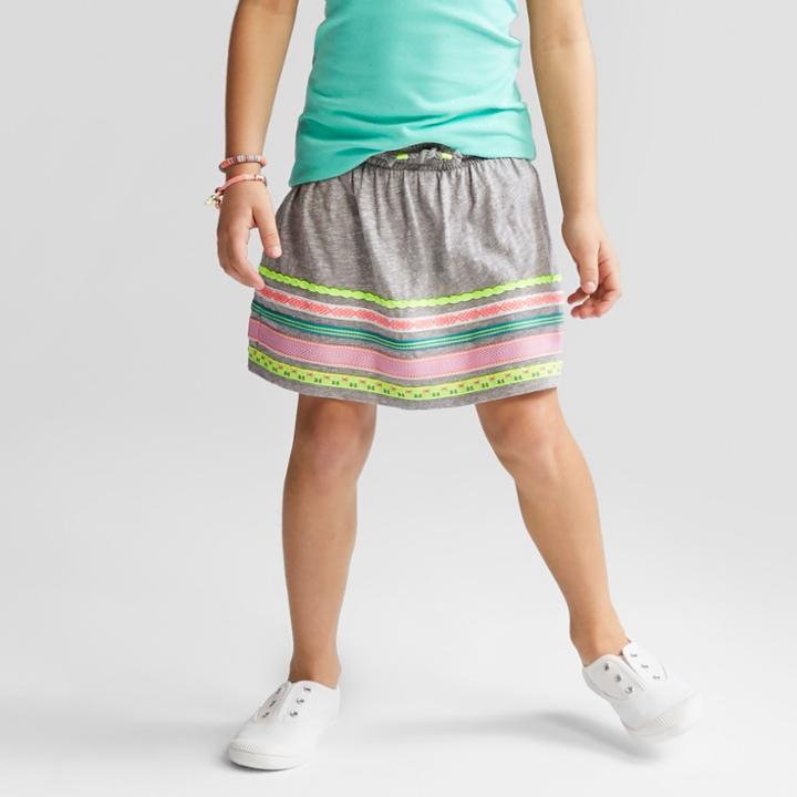 Girls' Scooter Neon Trim - Cat & Jack Gray,