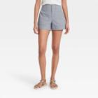 Women's High-rise Shorts - A New Day Gray